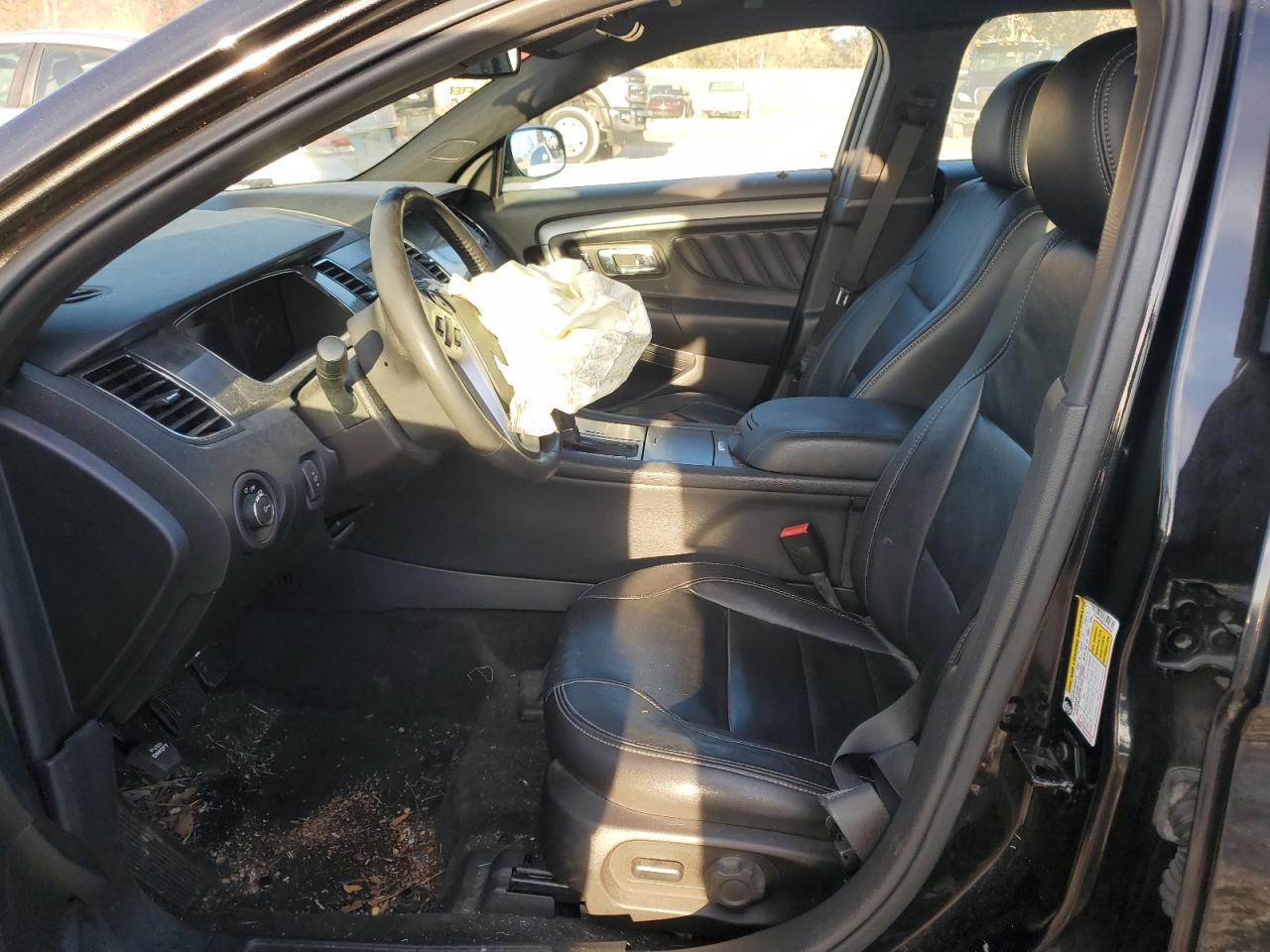 2015 Ford Taurus VIN 1FAHP2E80FG164539 Copart auction photo, front end / undercarriage damage thumbnail 7