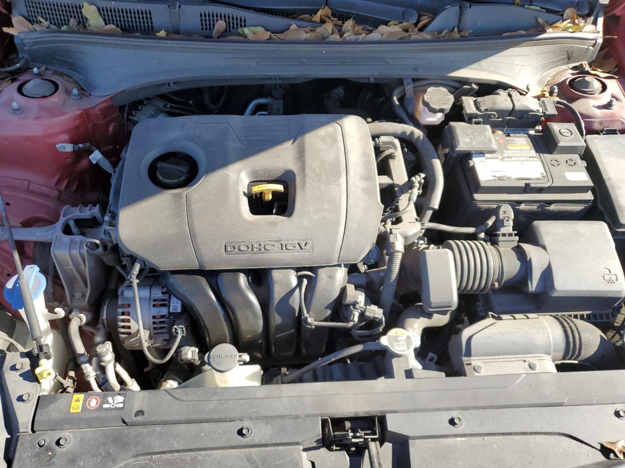 2021 KIA Forte VIN 3KPF24AD0ME270663 Copart auction photo, rear end damage thumbnail 12