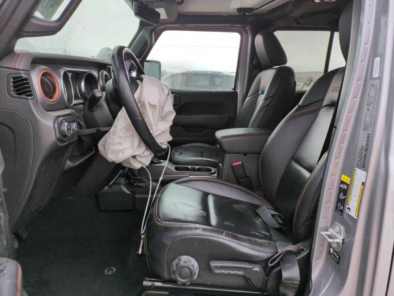 2021 Jeep Gladiator VIN 1C6JJTEG4ML537846 Copart auction photo, front end damage thumbnail 7