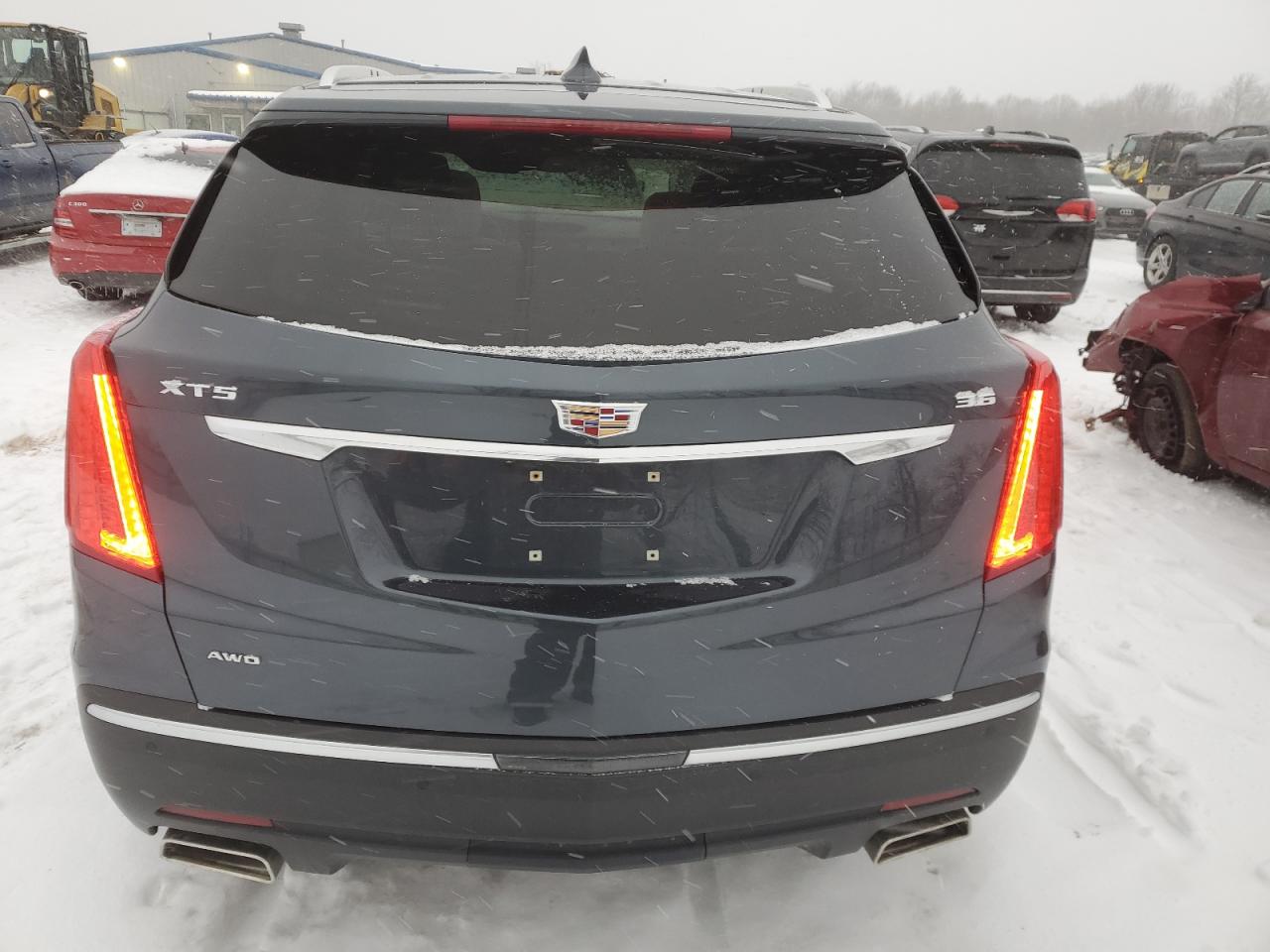 2019 Cadillac XT5 VIN 1GYKNDRS2KZ244506 Copart auction photo, front end damage thumbnail 6