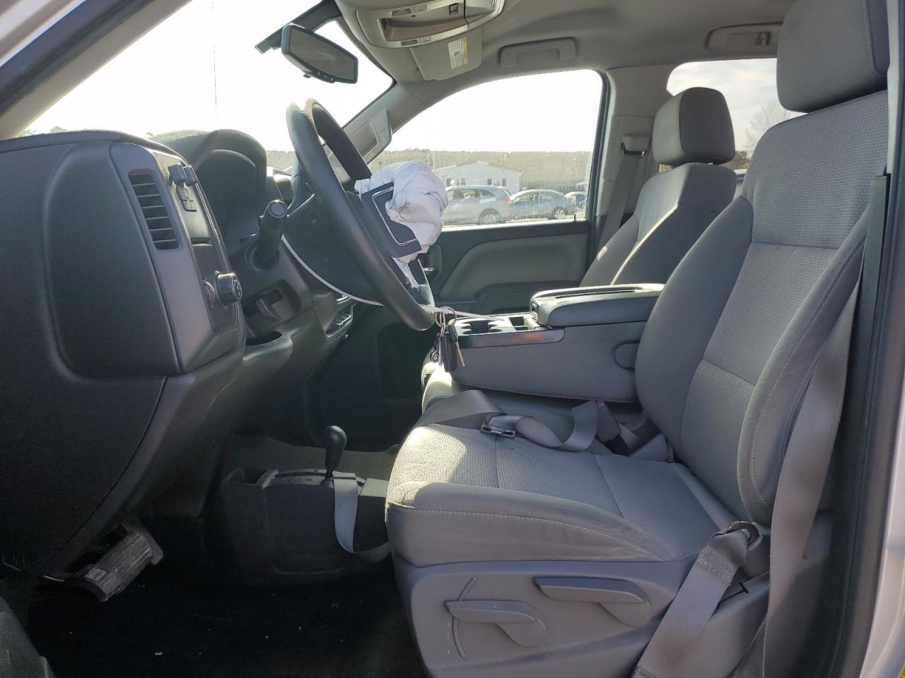 2015 GMC Sierra VIN 1GTV2TEC6FZ328015 Copart auction photo, front end / undercarriage damage thumbnail 7