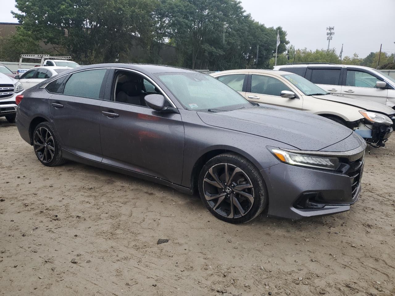2019 Honda Accord VIN 1HGCV1F17KA083686 Copart auction photo, front end damage thumbnail 4