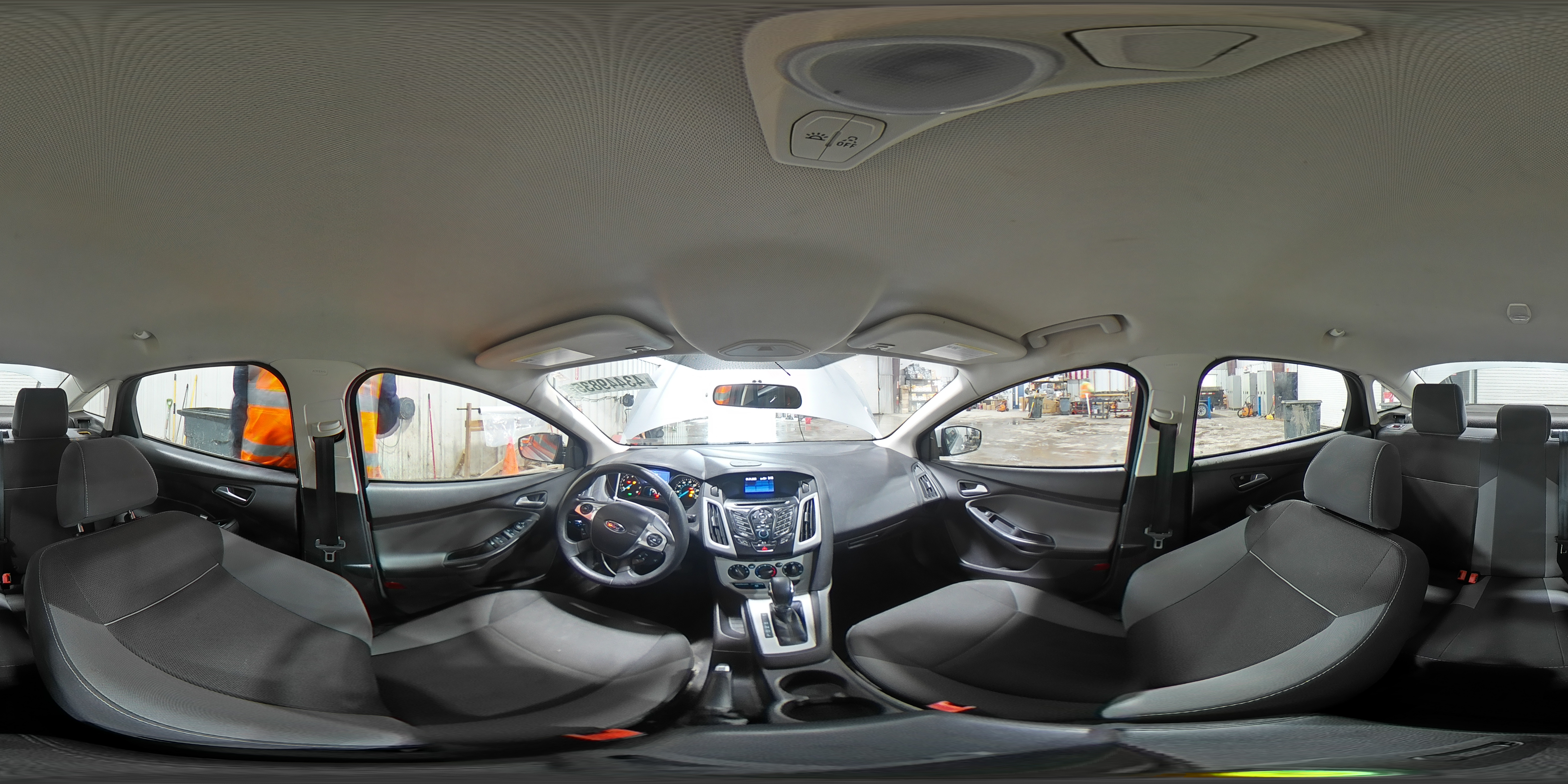 2013 Ford Focus VIN 1FADP3F29DL261371 Copart auction photo, front end / side damage thumbnail 15