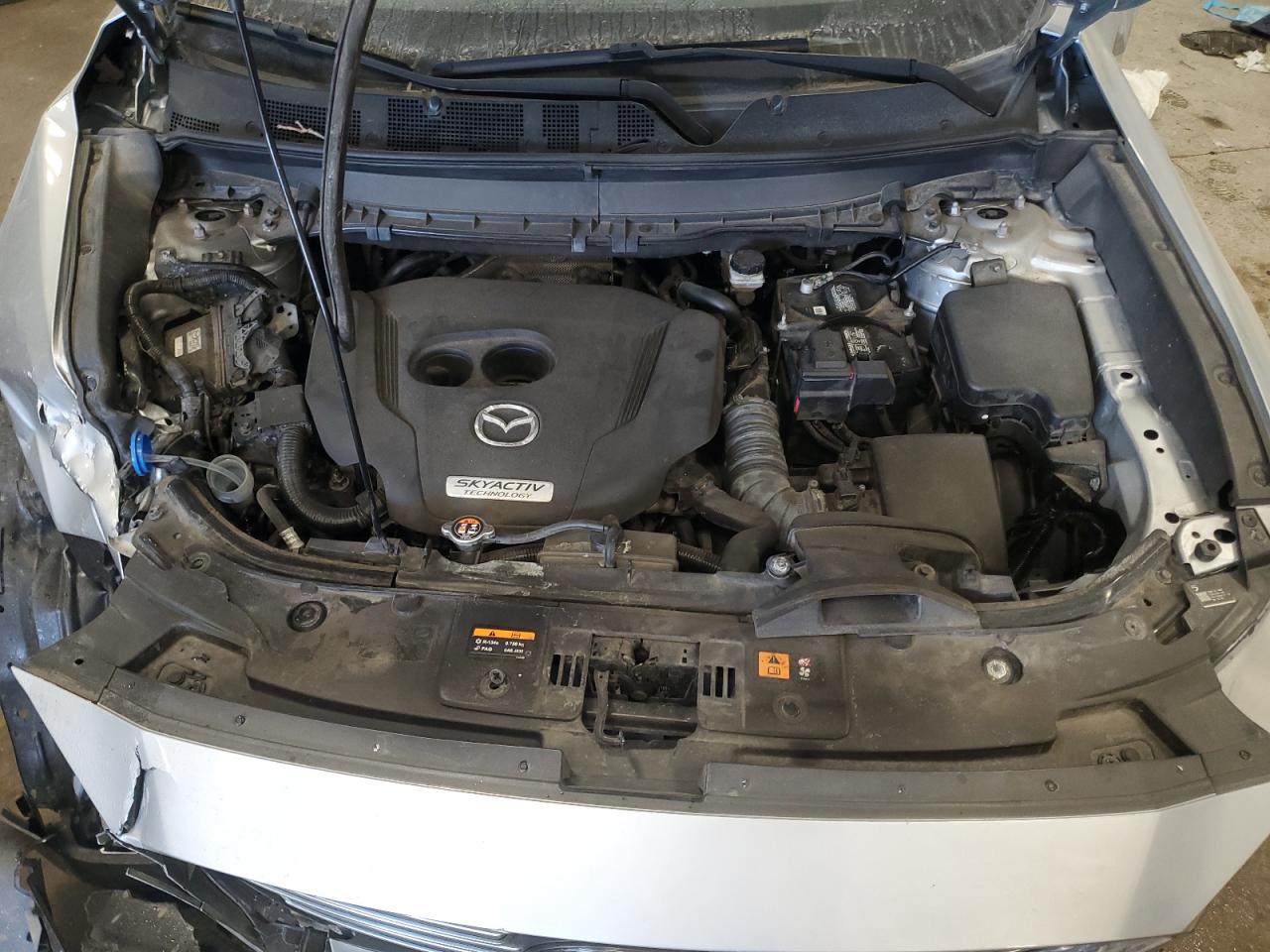 2018 Mazda CX-9 VIN JM3TCBCY6J0214341 Copart auction photo, front end / side damage thumbnail 12