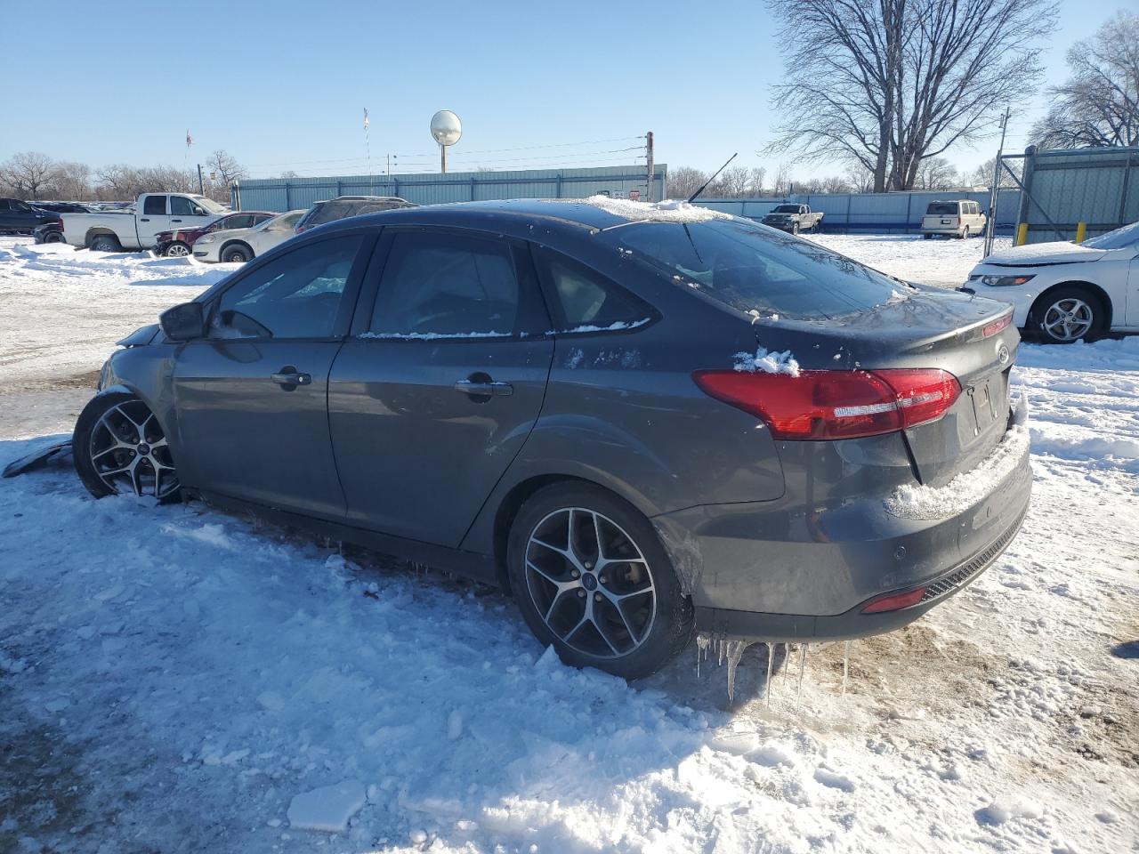 2017 Ford Focus VIN 1FADP3H21HL214287 Copart auction photo, all over damage thumbnail 2