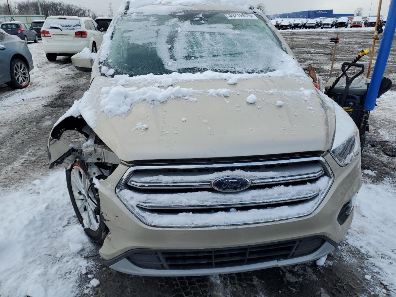 2018 Ford Escape VIN 1FMCU0GD0JUC31285 Copart auction photo, all over damage thumbnail 5