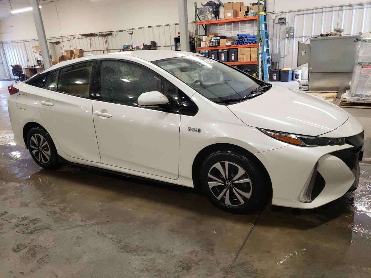 2018 Toyota Prius VIN JTDKARFPXJ3099215 Copart auction photo, side damage thumbnail 4