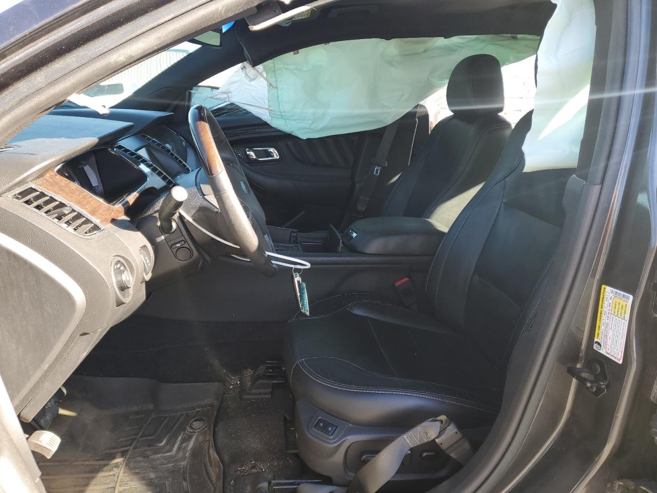 2015 Ford Taurus VIN 1FAHP2F86FG125226 Copart auction photo, side / front end damage thumbnail 7
