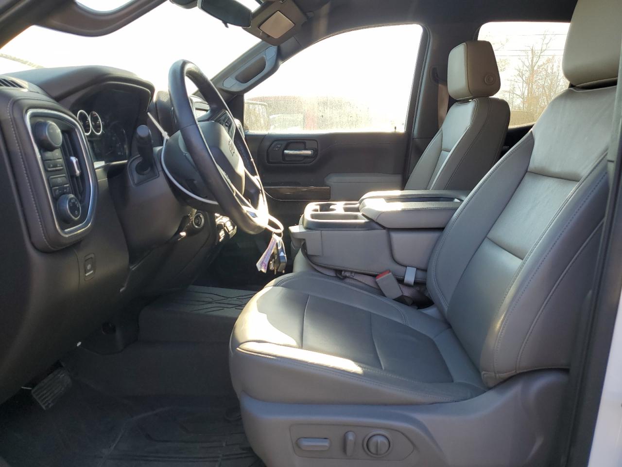 2019 Chevrolet Silverado VIN 1GCRYDED3KZ325257 Copart auction photo, front end / undercarriage damage thumbnail 7