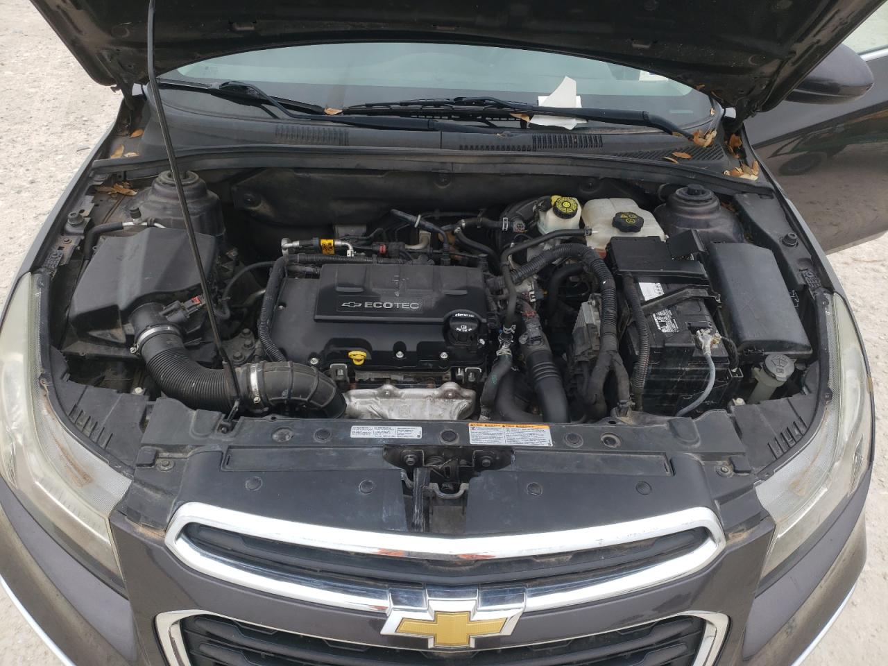 2016 Chevrolet Cruze VIN 1G1PE5SB7G7102983 Copart auction photo, rear end / side damage thumbnail 11