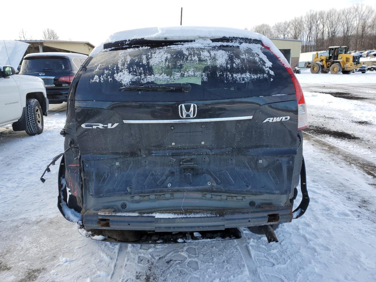 2012 Honda CR-V VIN JHLRM4H59CC003889 Copart auction photo, rear end / minor dent/scratches damage thumbnail 6