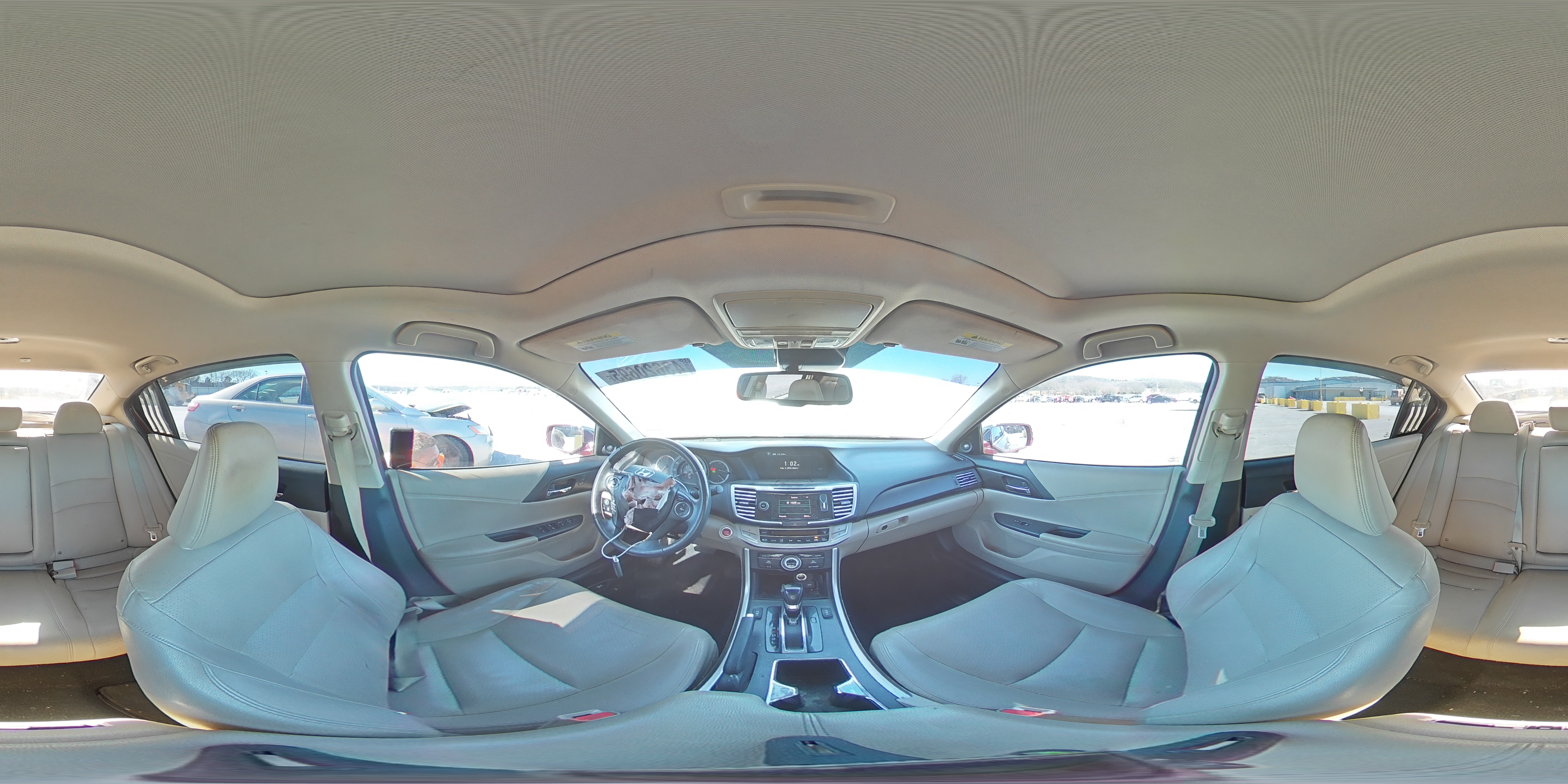 2014 Honda Accord VIN 1HGCR2F89EA229856 Copart auction photo, front end damage thumbnail 13