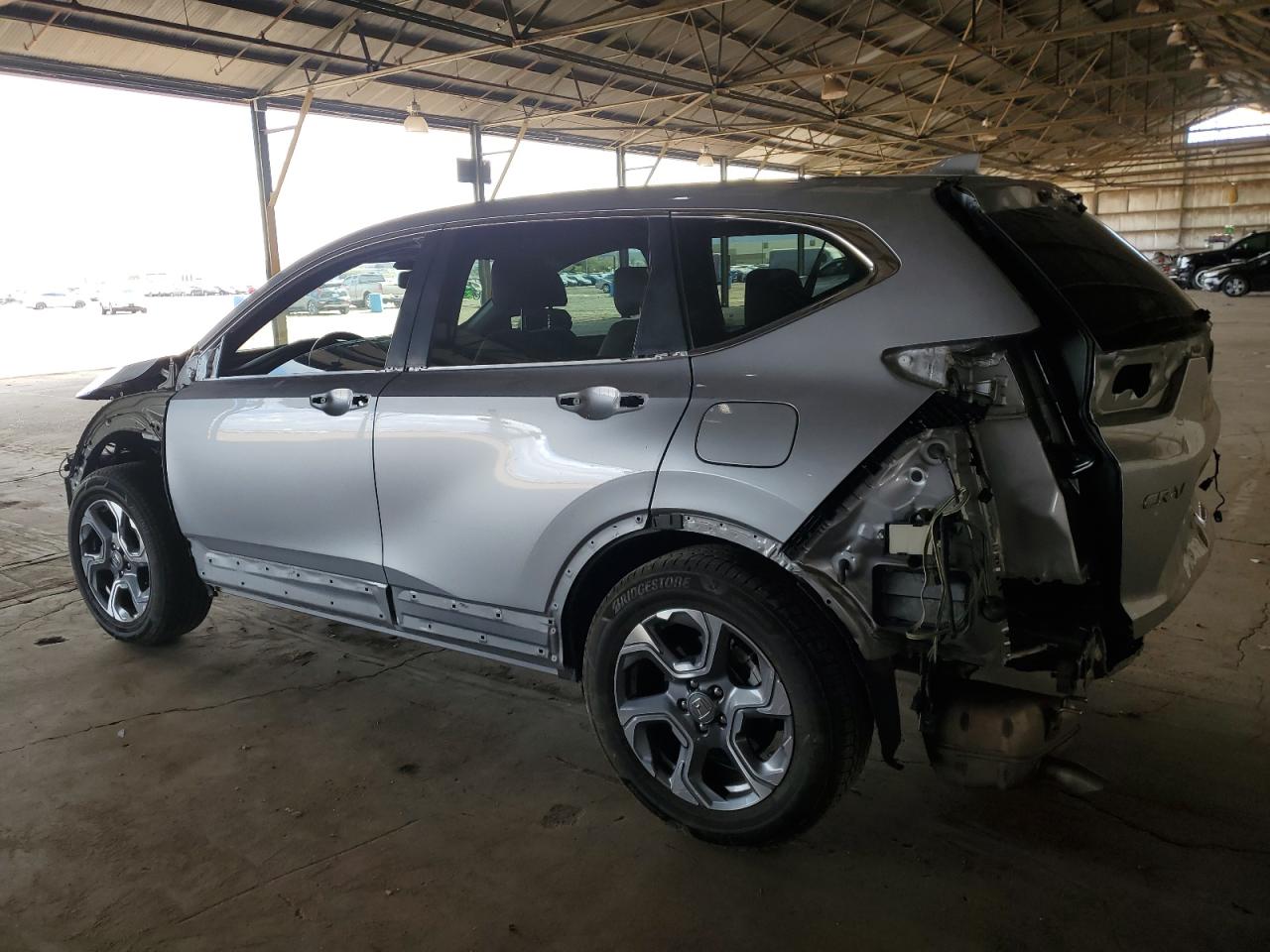2018 Honda CR-V VIN 7FARW1H8XJE034721 Copart auction photo, all over damage thumbnail 2