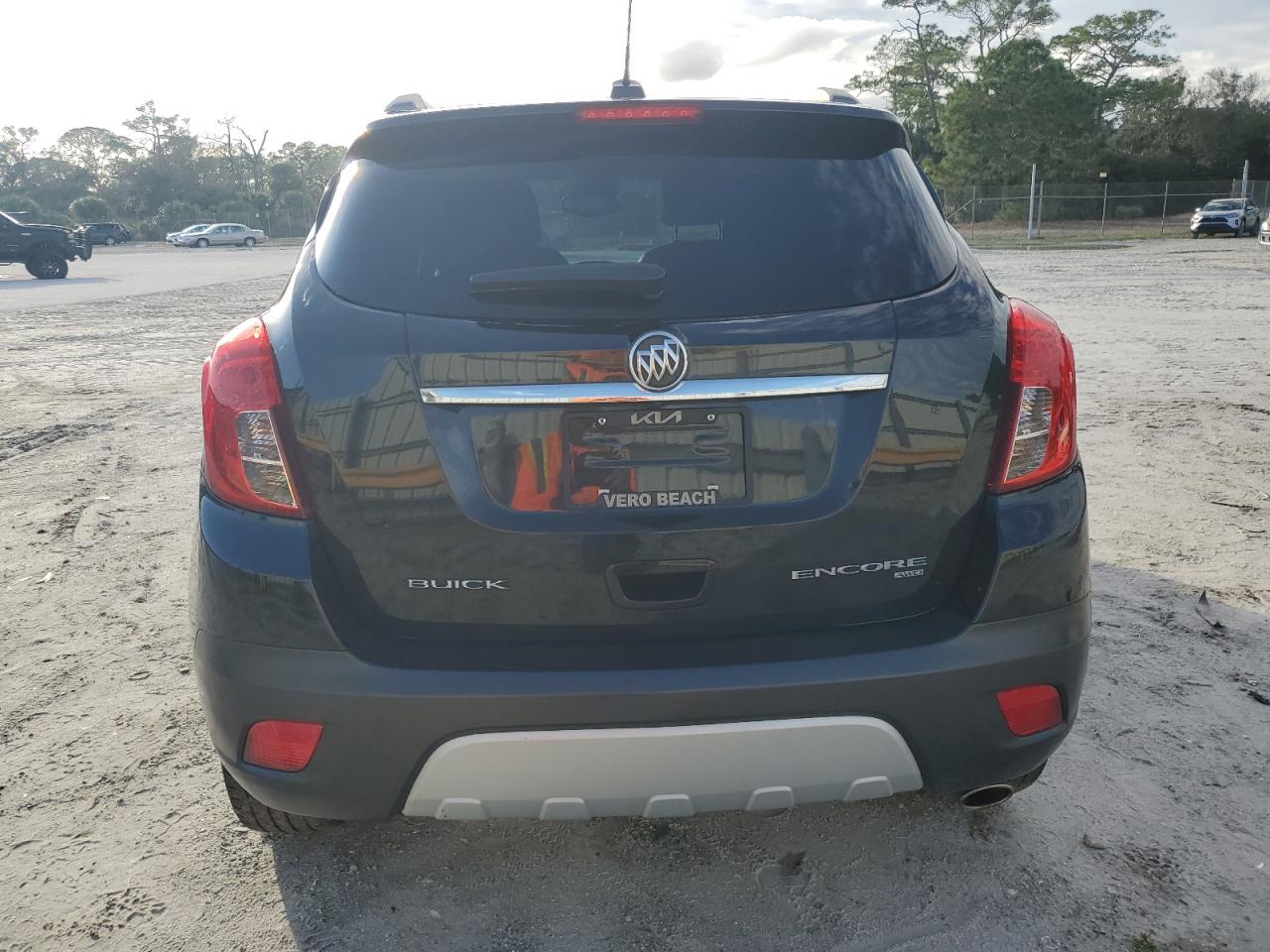 2016 Buick Encore VIN KL4CJGSBXGB712834 Copart auction photo, front end / minor dent/scratches damage thumbnail 6