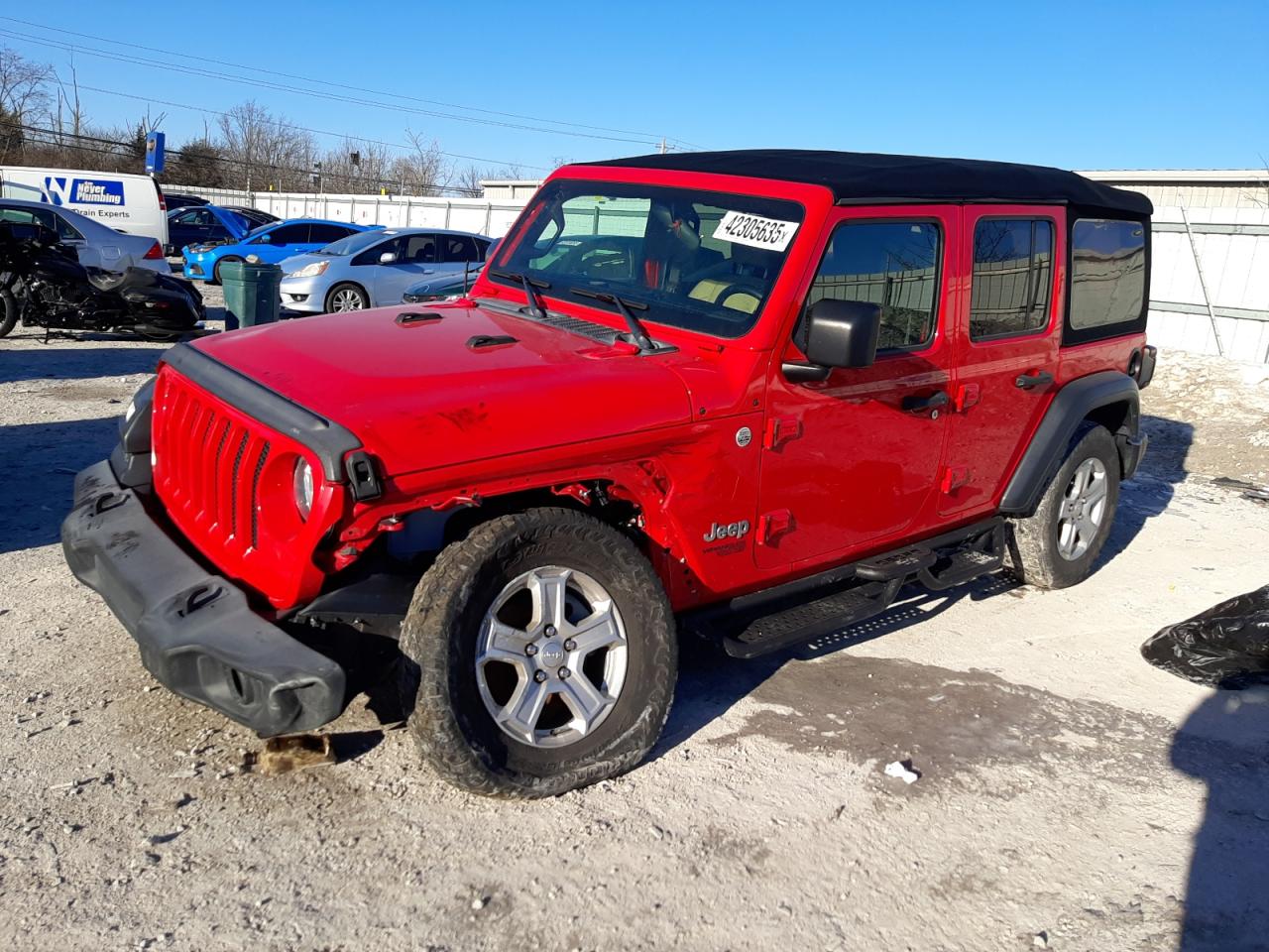 2018 Jeep Wrangler VIN 1C4HJXDG6JW319921
