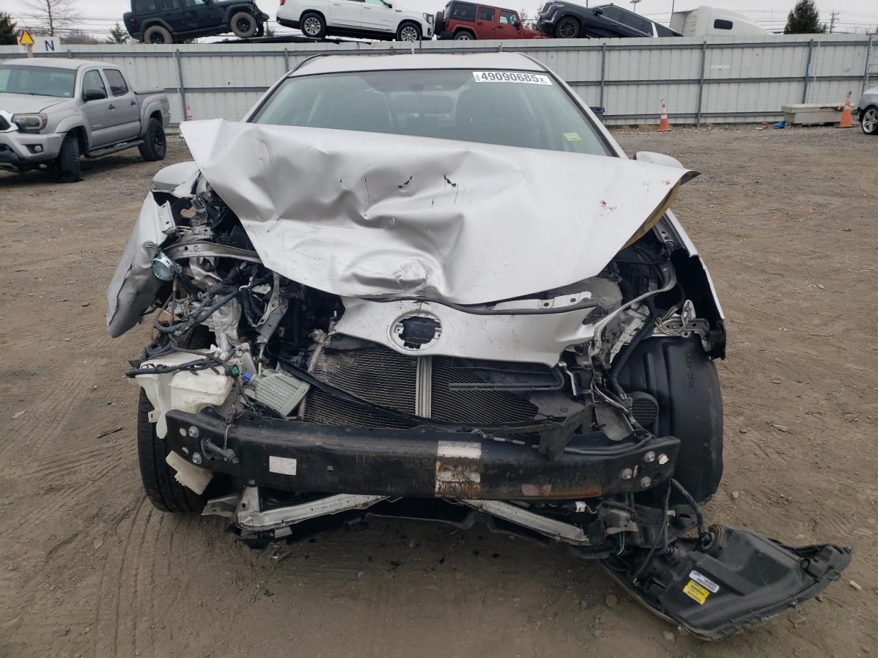 2013 Toyota Prius VIN JTDKDTB39D1545393 Copart auction photo, front end / minor dent/scratches damage thumbnail 5