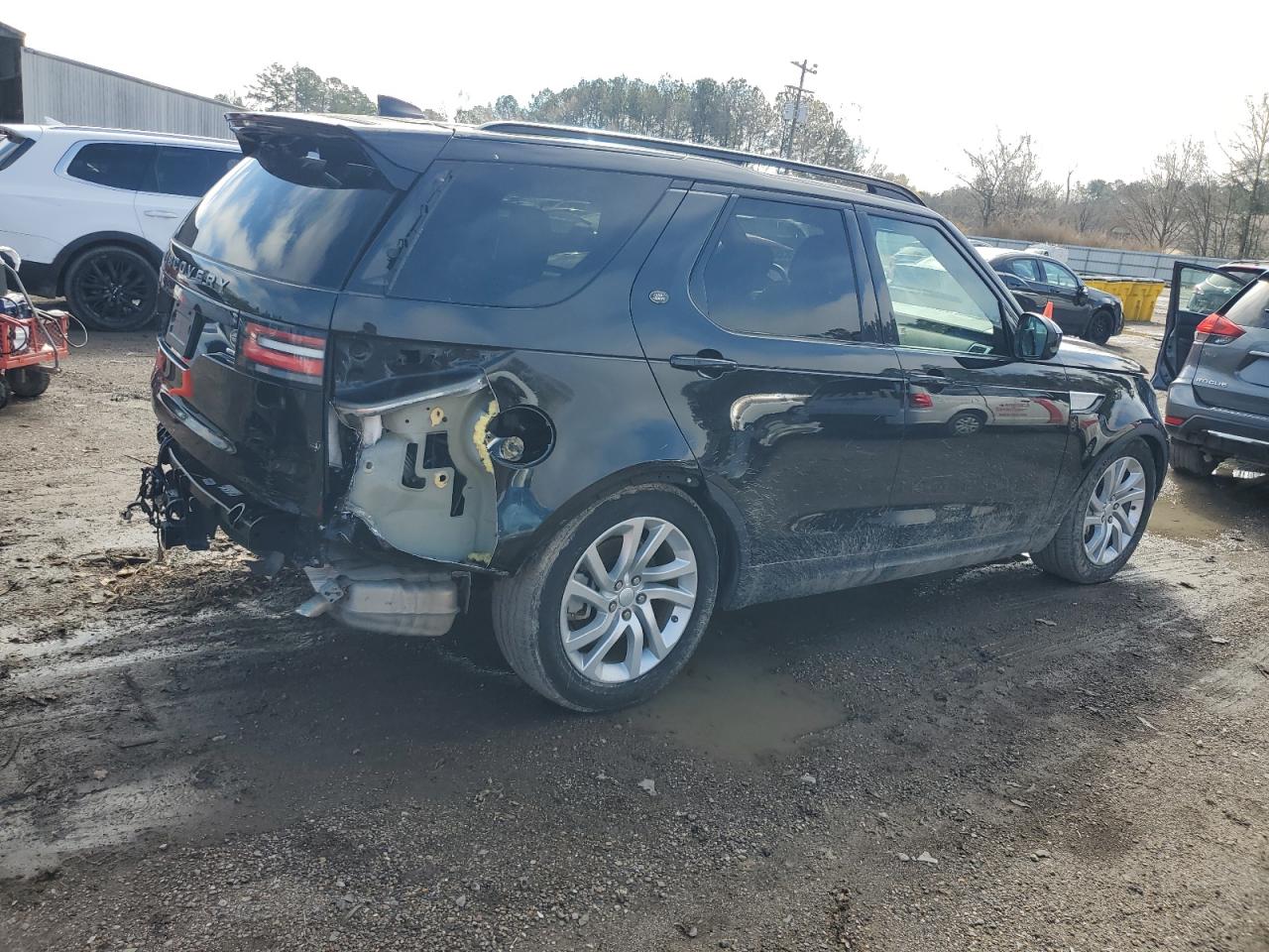 2019 Land Rover Discovery VIN SALRR2RV7KA094813 Copart auction photo, rear end damage thumbnail 3