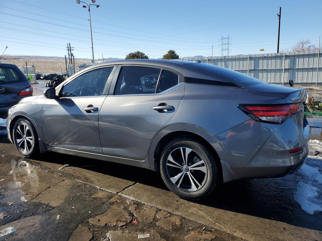 2021 Nissan Sentra VIN 3N1AB8CV6MY287993 Copart auction photo, front end / rear end damage thumbnail 2