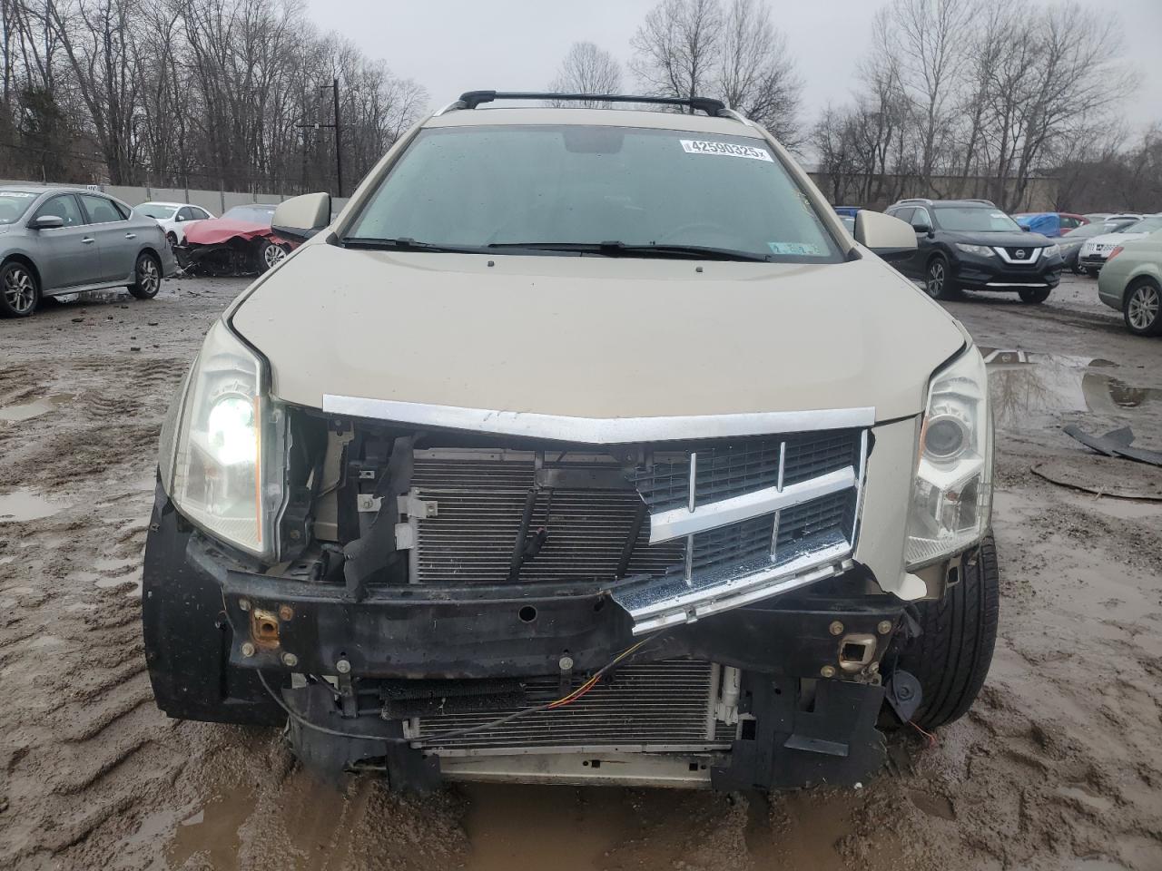 2010 Cadillac SRX VIN 3GYFNDEY3AS644016 Copart auction photo, front end damage thumbnail 5