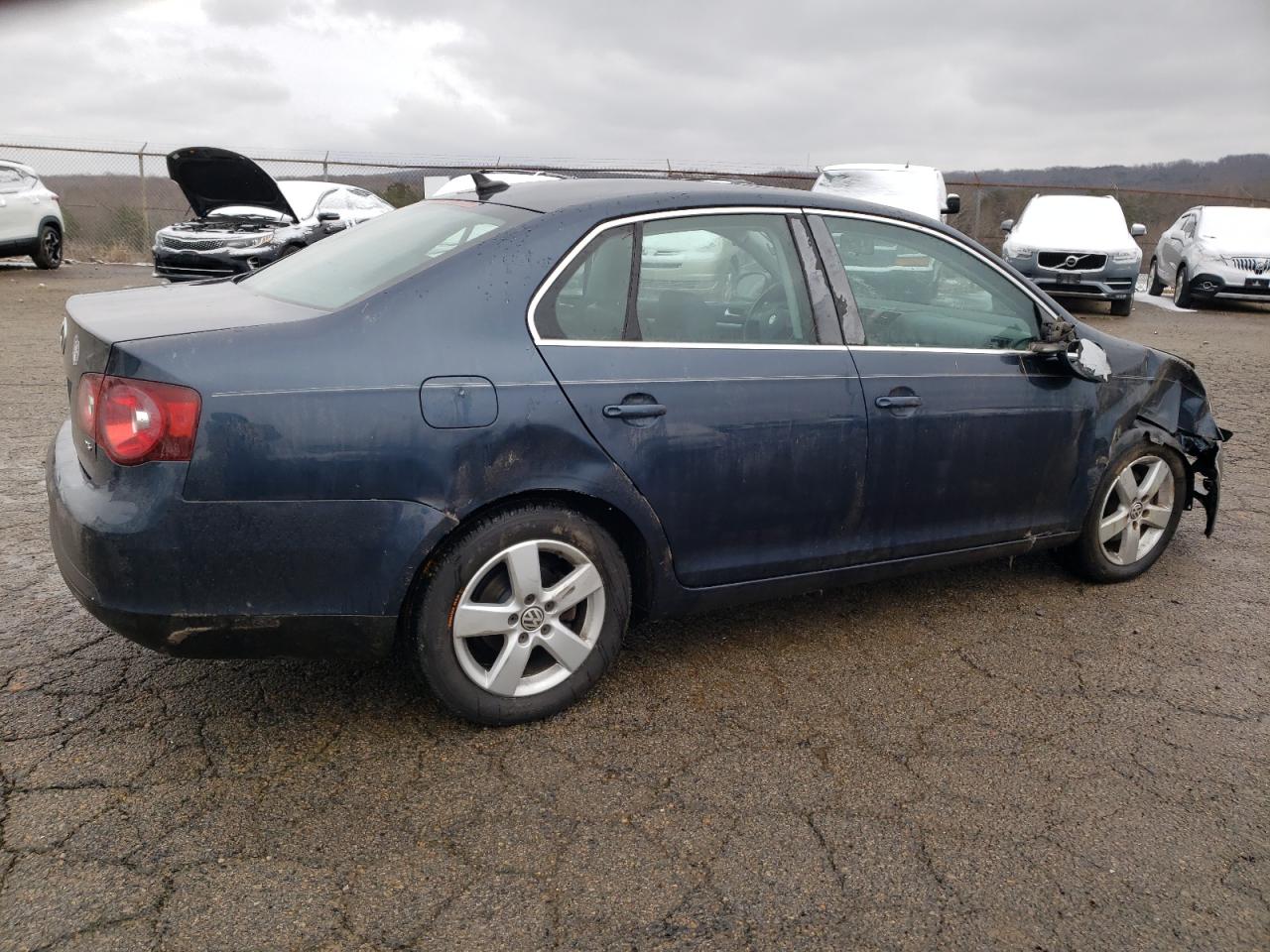 2009 Volkswagen Jetta VIN 3VWRM71KX9M041344 Copart auction photo, front end damage thumbnail 3