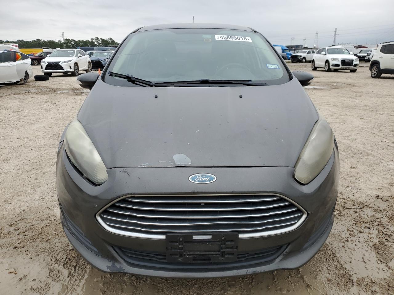 2016 Ford Fiesta VIN 3FADP4EJ6GM104513 Copart auction photo, rear end / side damage thumbnail 5
