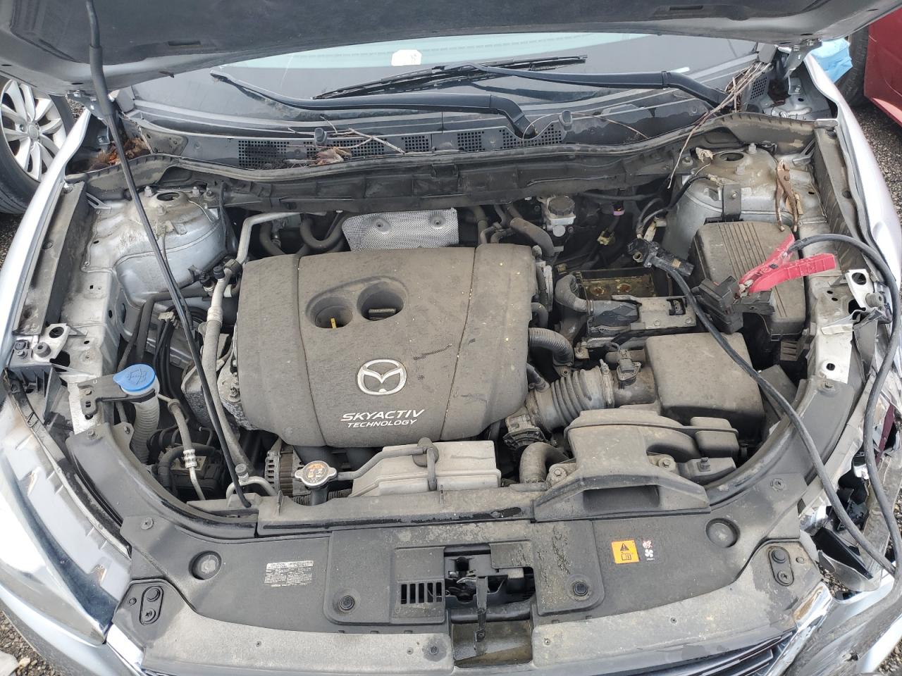2016 Mazda CX-5 VIN JM3KE2CY1G091900 Copart auction photo, front end damage thumbnail 12