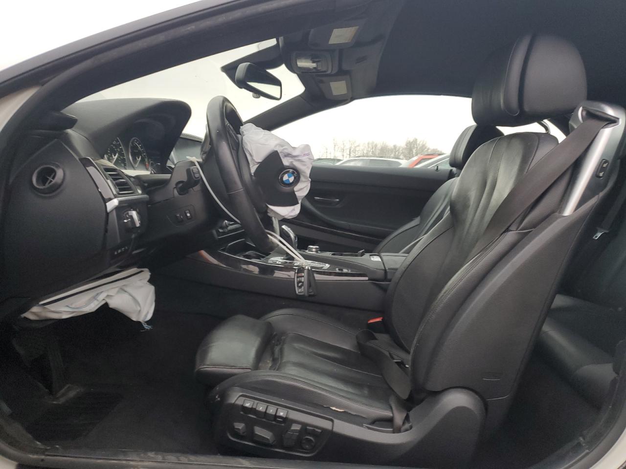 2014 BMW 6er VIN WBAYP5C5XEDZ27913 Copart auction photo, side / front end damage thumbnail 7