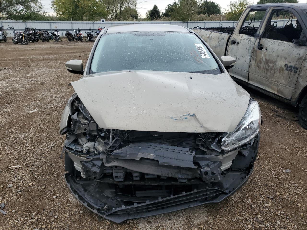 2015 Ford Focus VIN 1FADP3F24FL209522 Copart auction photo, front end damage thumbnail 5