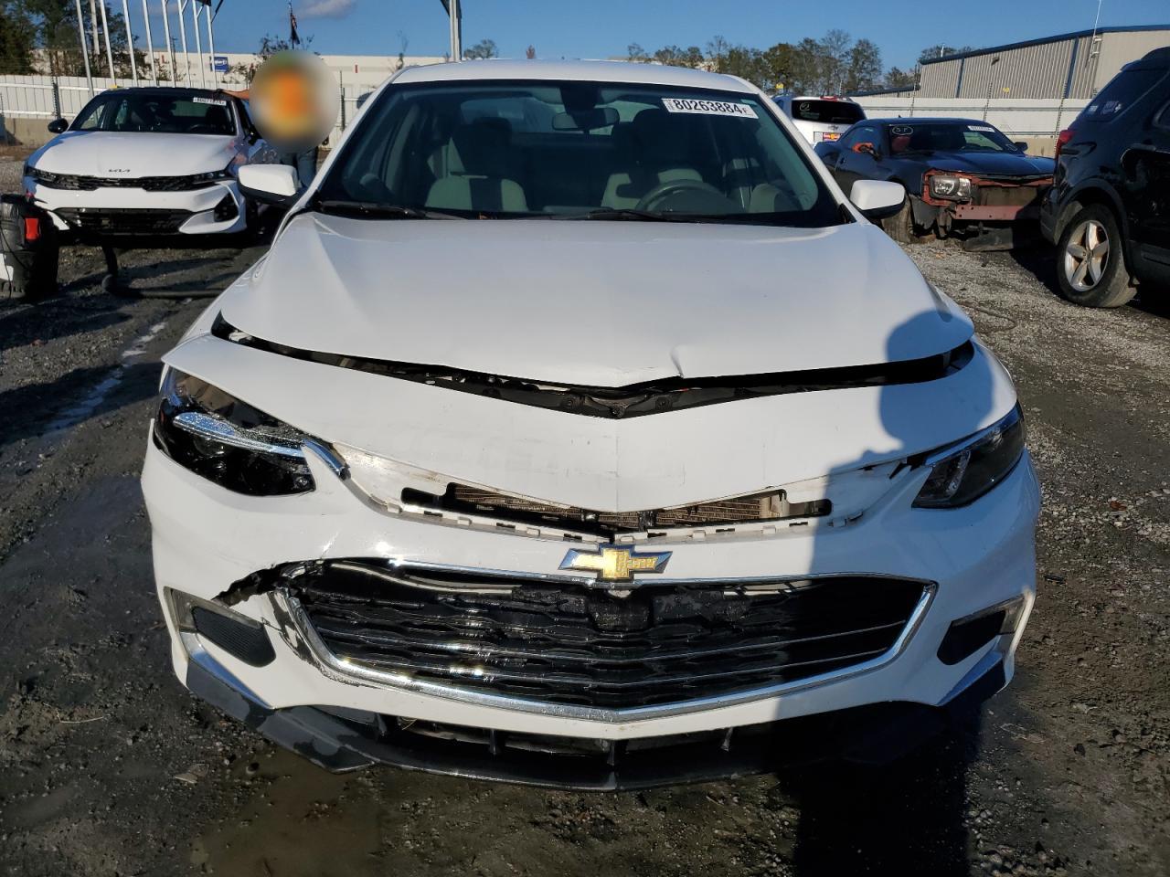 2018 Chevrolet Malibu VIN 1G1ZD5ST7JF115928 Copart auction photo, front end damage thumbnail 5