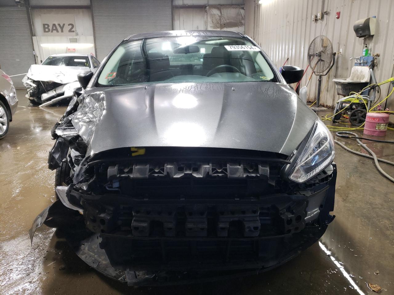 2018 Ford Focus VIN 1FADP3E28JL276313 Copart auction photo, front end damage thumbnail 5