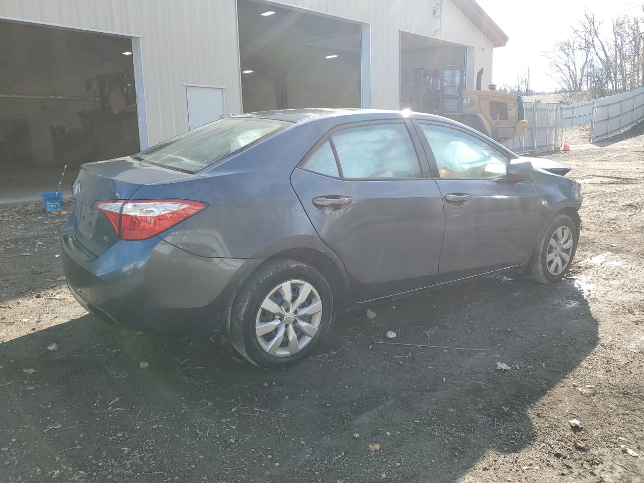 2015 Toyota Corolla VIN 5YFBURHE0FP235661 Copart auction photo, biohazard/chemical / front end damage thumbnail 3