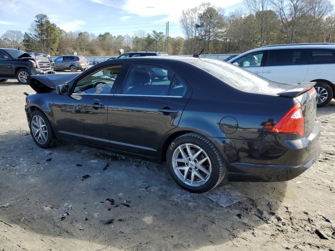 2012 Ford Fusion VIN 3FAHP0JA9CR354468 Copart auction photo, front end damage thumbnail 2