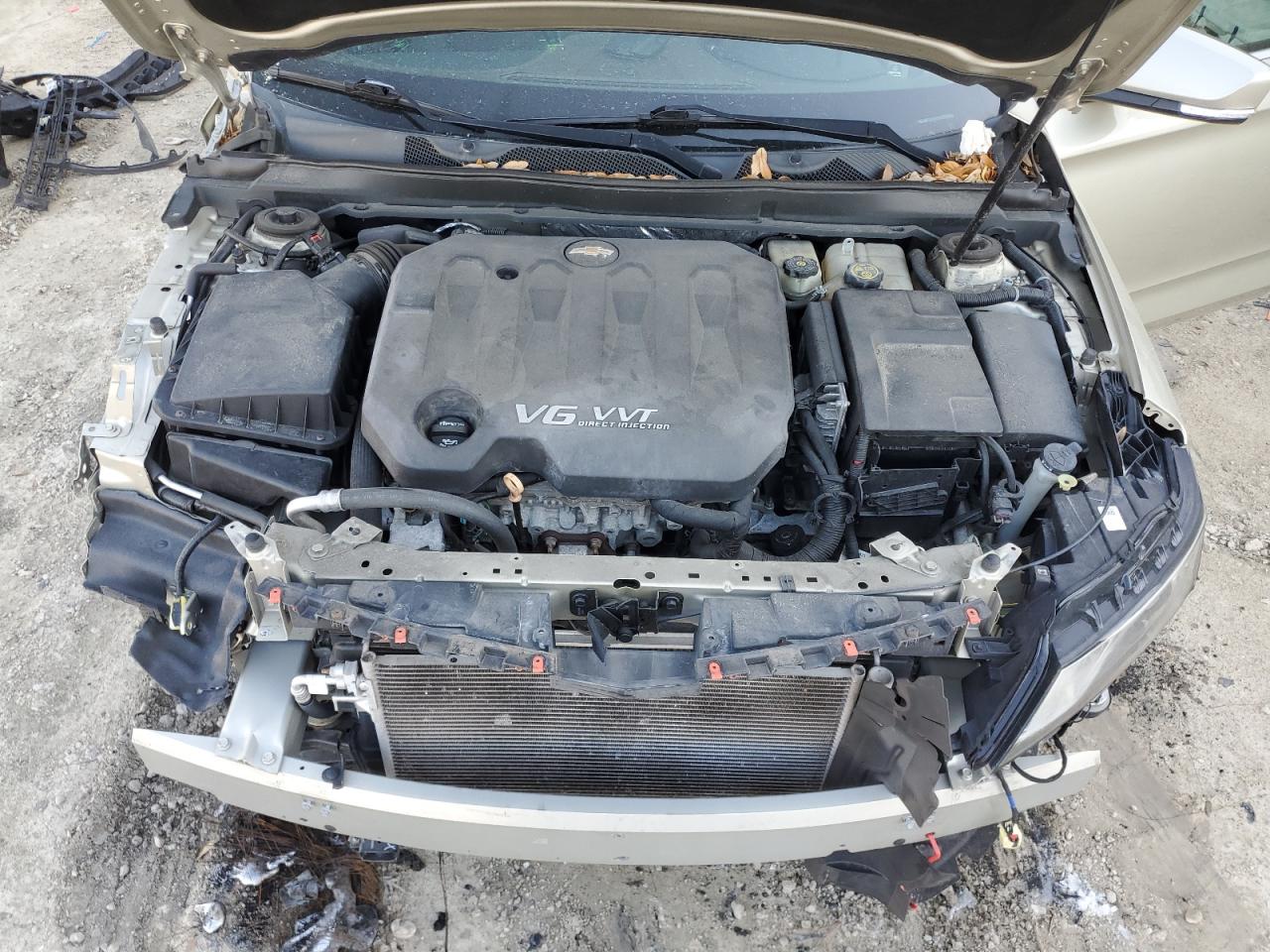 2015 Chevrolet Impala VIN 2G1125S39F9137061 Copart auction photo, front end / rear end damage thumbnail 11