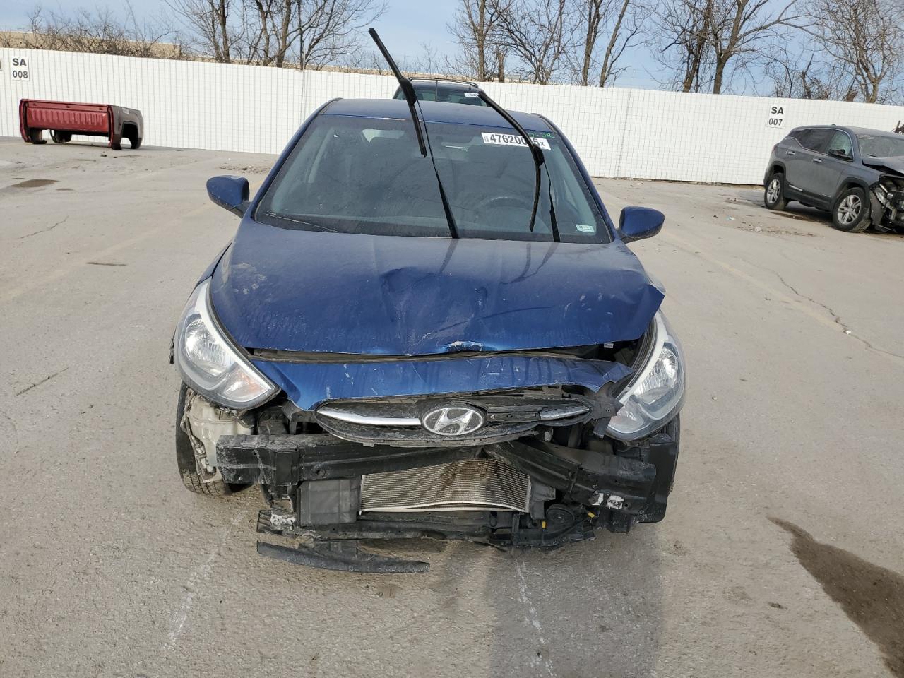 2015 Hyundai Accent VIN KMHCT5AE4FU213932 Copart auction photo, front end damage thumbnail 5
