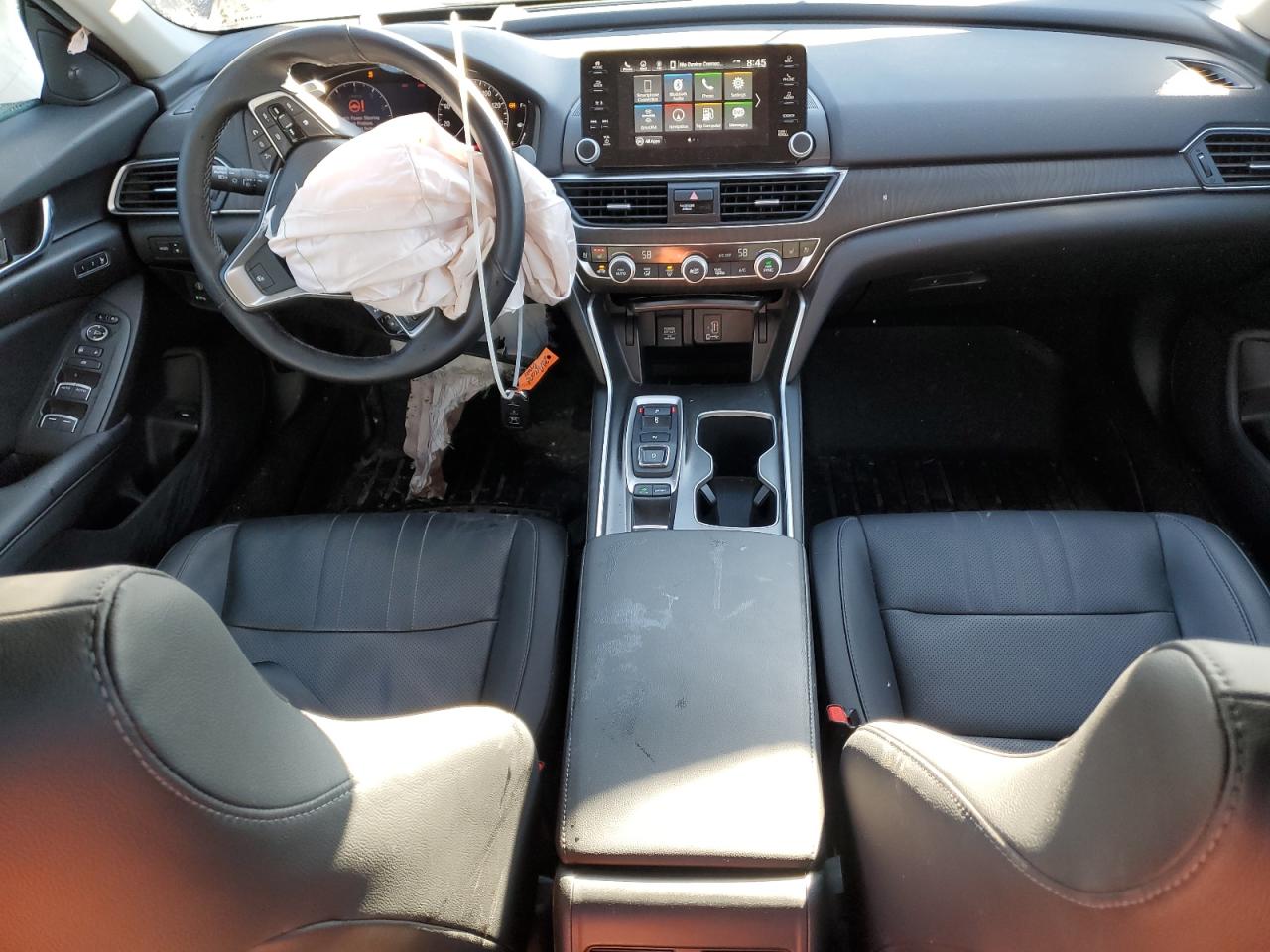 2020 Honda Accord VIN 1HGCV2F97LA005566 Copart auction photo, front end / side damage thumbnail 8
