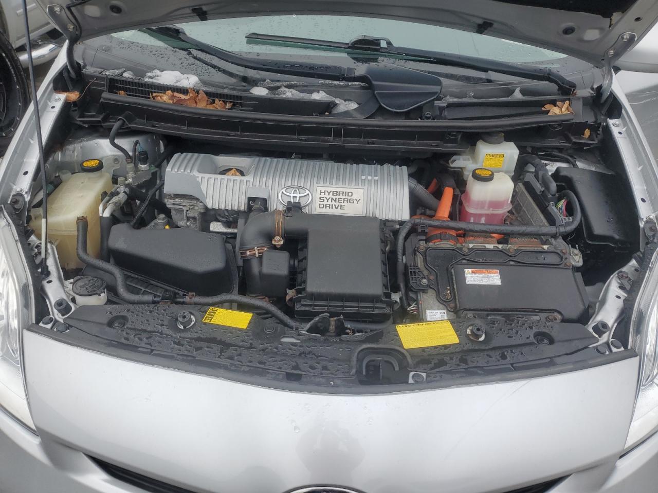 2013 Toyota Prius VIN JTDKN3DU7D5608485 Copart auction photo, front end / side damage thumbnail 11