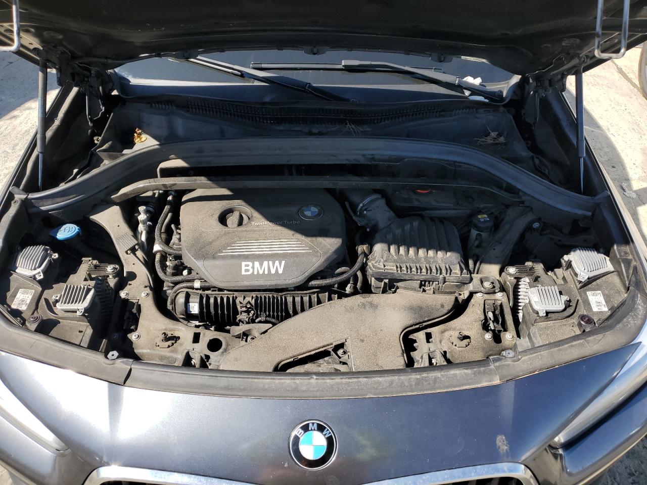 2018 BMW X2 VIN WBXYJ5C30JEF80055 Copart auction photo, side damage thumbnail 12