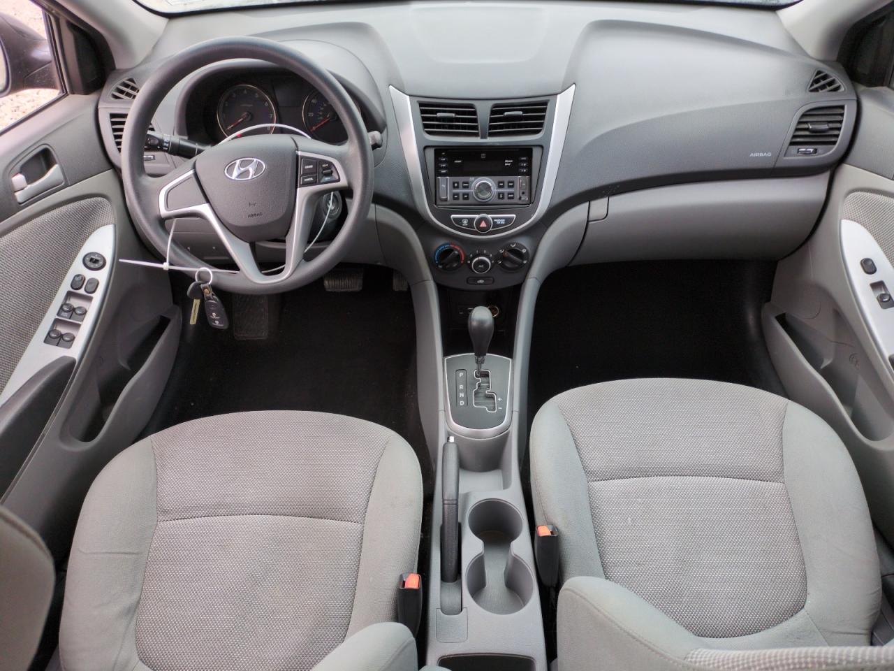 2014 Hyundai Accent VIN KMHCT5AE5EU193088 Copart auction photo, front end damage thumbnail 8