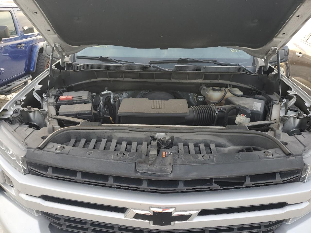 2020 Chevrolet Silverado VIN 3GCPWDED1LG364721 Copart auction photo, water/flood damage thumbnail 11