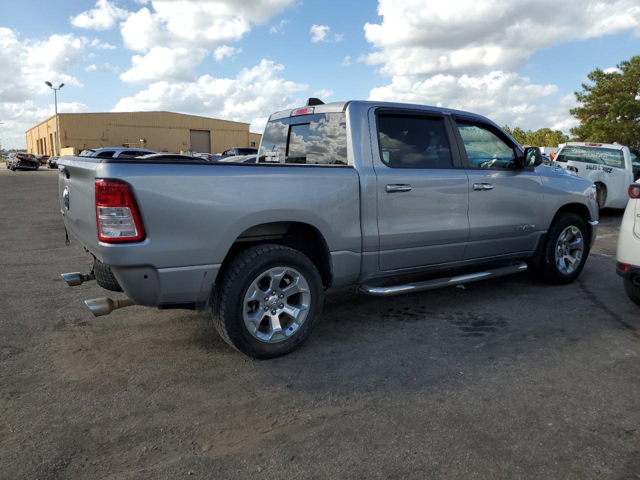2020 RAM 1500 VIN 1C6RREFT4LN238735 Copart auction photo, rear end damage thumbnail 3
