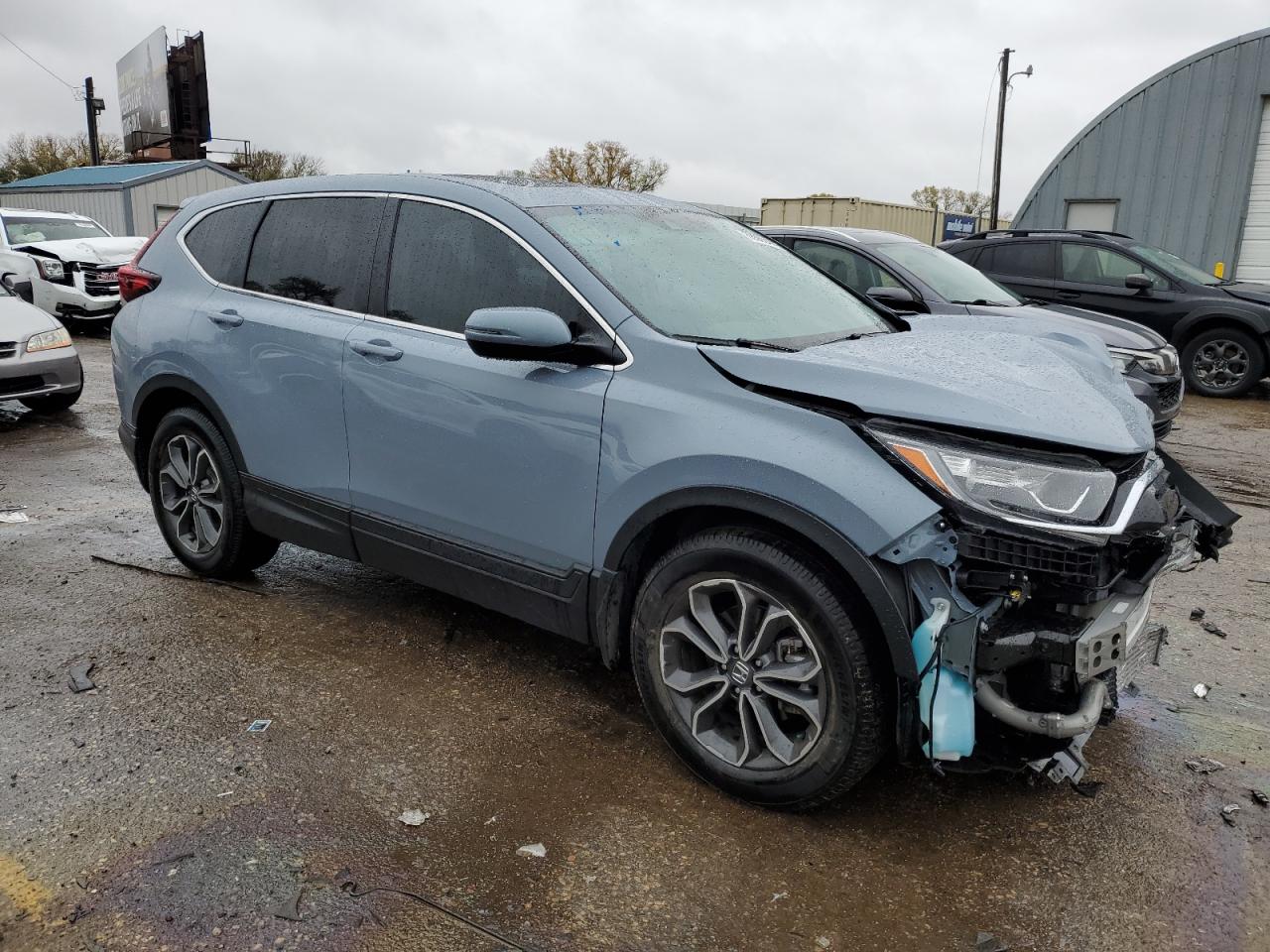 2022 Honda CR-V VIN 7FARW1H51NE010464 Copart auction photo, front end / minor dent/scratches damage thumbnail 4