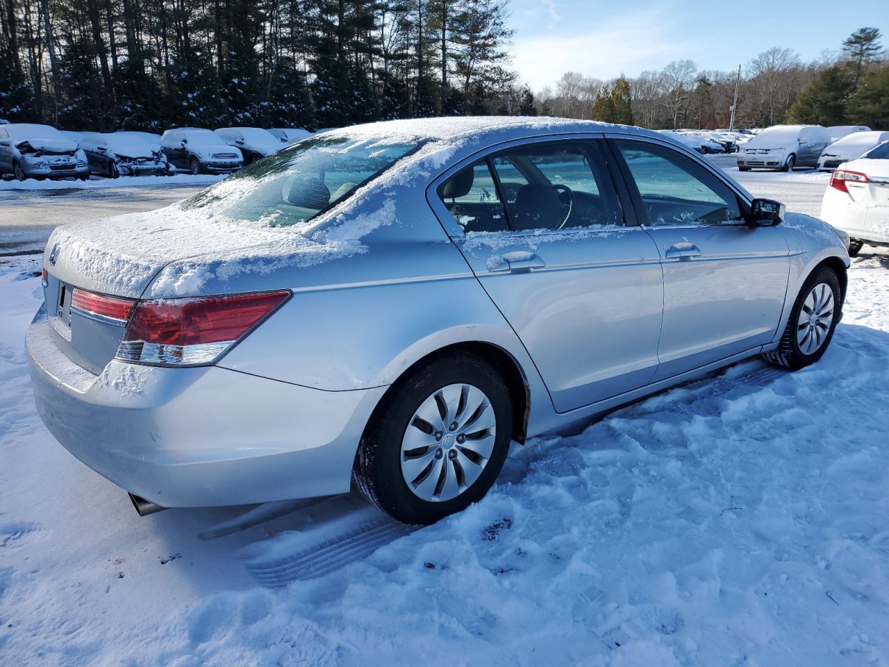2012 Honda Accord VIN 1HGCP2F35CA016992 Copart auction photo, front end / minor dent/scratches damage thumbnail 3
