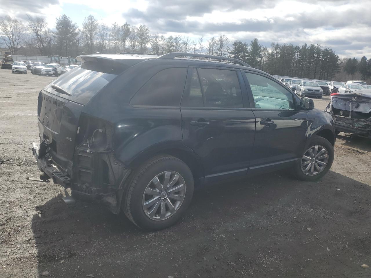 2010 Ford Edge VIN 2FMDK3JC1ABA64923 Copart auction photo, rear end / front end damage thumbnail 3