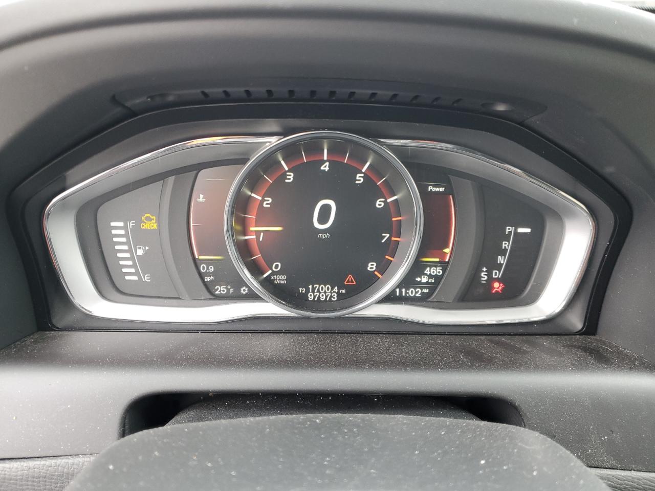 2017 Volvo XC60 VIN YV449MRU7H2212461 Copart auction photo, front end / side damage thumbnail 9