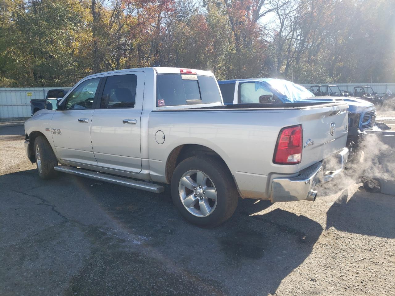 2014 RAM 1500 VIN 1C6RR6LT2ES377440 Copart auction photo, front end / rear end damage thumbnail 2