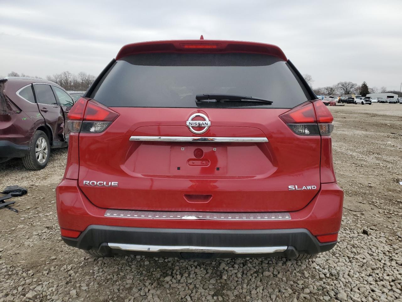 2017 Nissan Rogue VIN 5N1AT2MV0HC838001 Copart auction photo, front end damage thumbnail 6