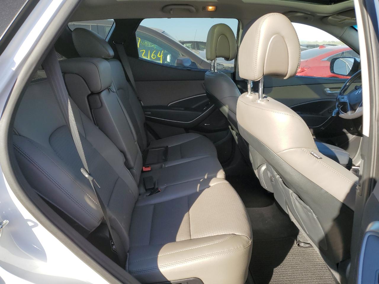 2014 Hyundai Santa Fe VIN 5XYZU3LB9EG125378 Copart auction photo, mechanical damage thumbnail 10