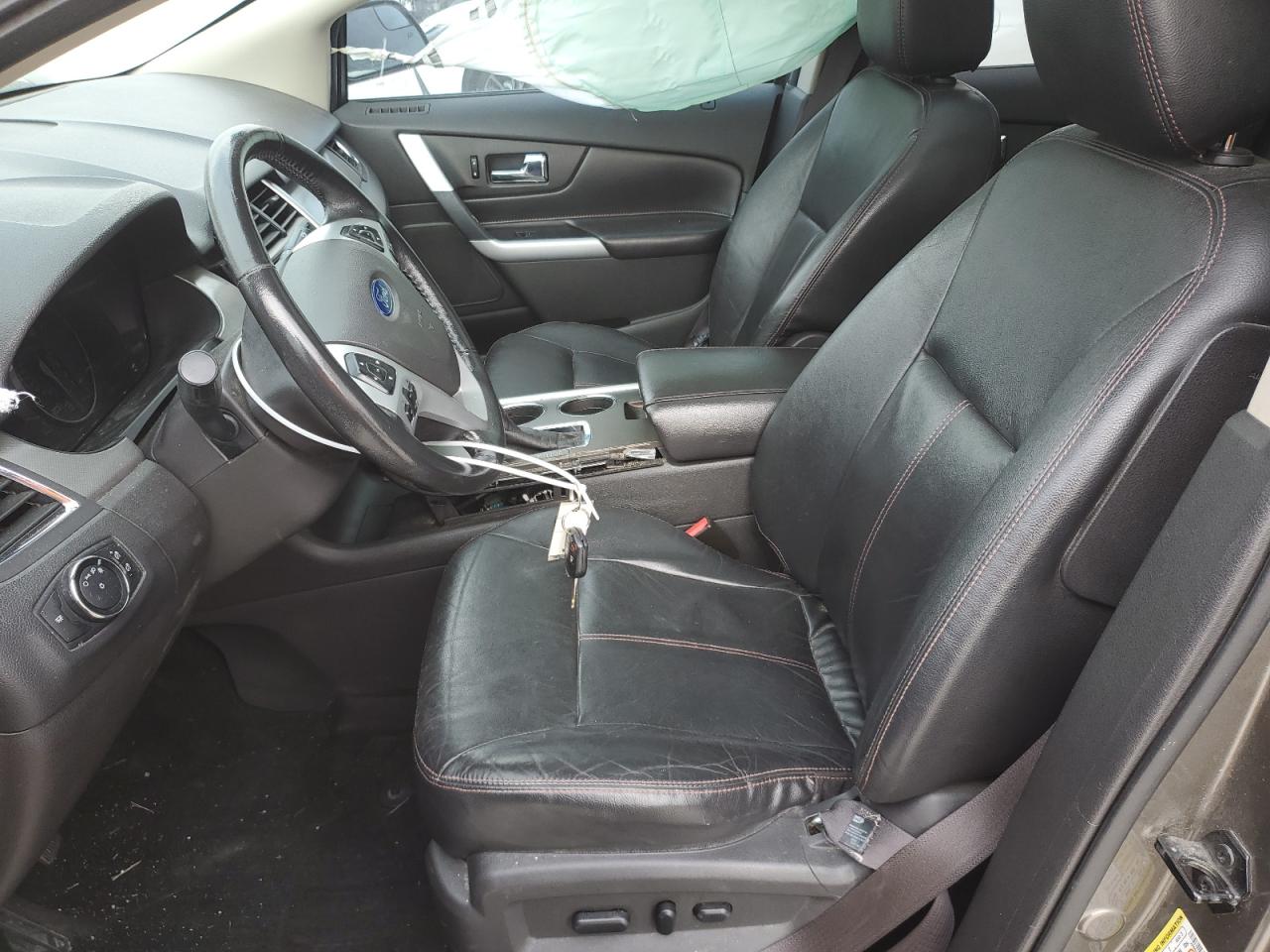 2013 Ford Edge VIN 2FMDK3JC8DBC52732 Copart auction photo, front end / side damage thumbnail 7