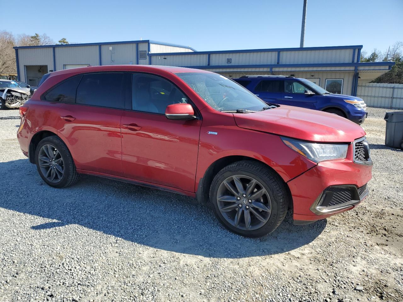 2019 Acura MDX VIN 5J8YD4H02KL004329 Copart auction photo, rear end / front end damage thumbnail 4