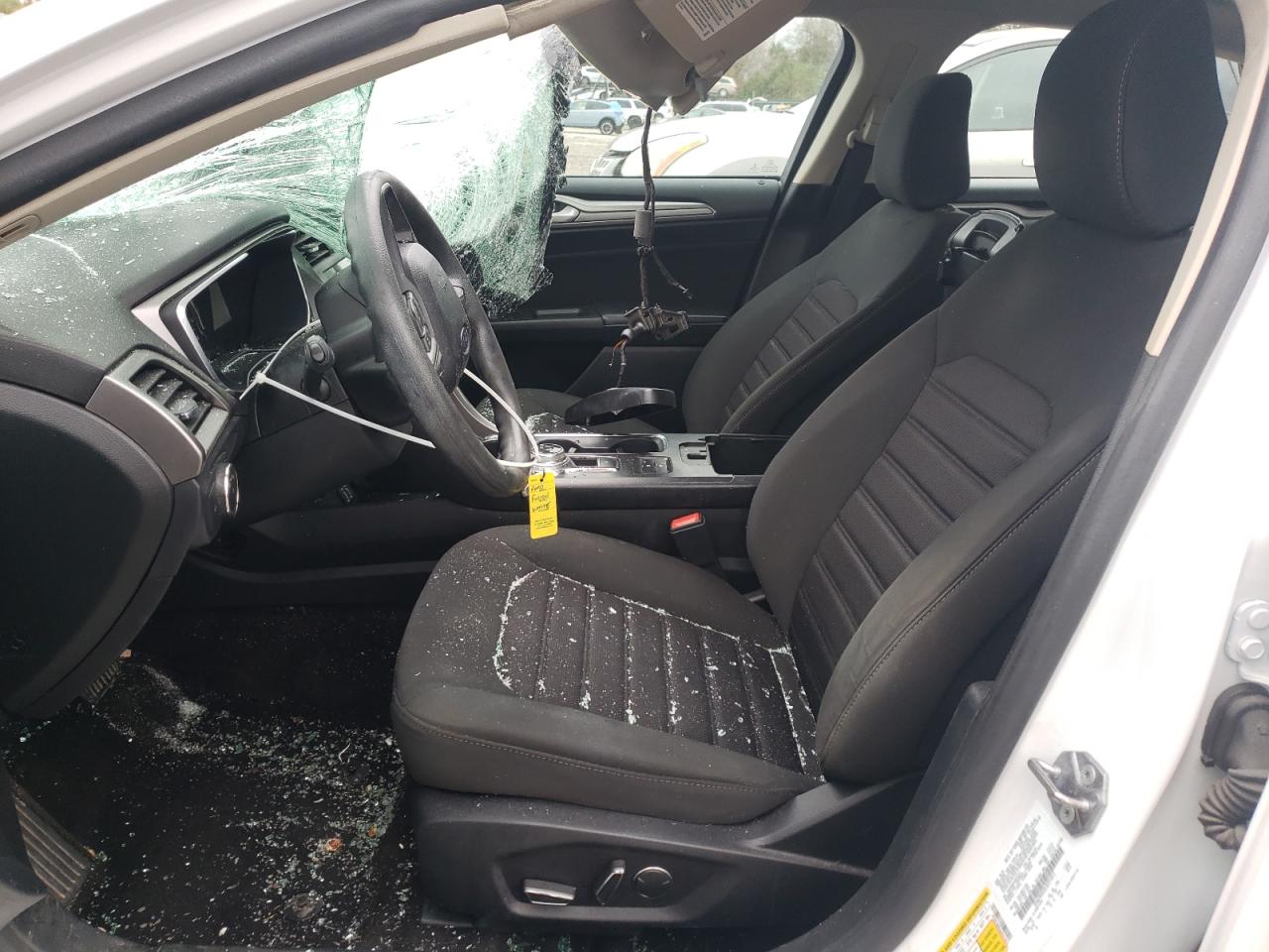 2020 Ford Fusion VIN 3FA6P0HD3LR221812 Copart auction photo, all over damage thumbnail 7
